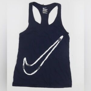 Nike Women's black and white Athletic Tank S
Racerback